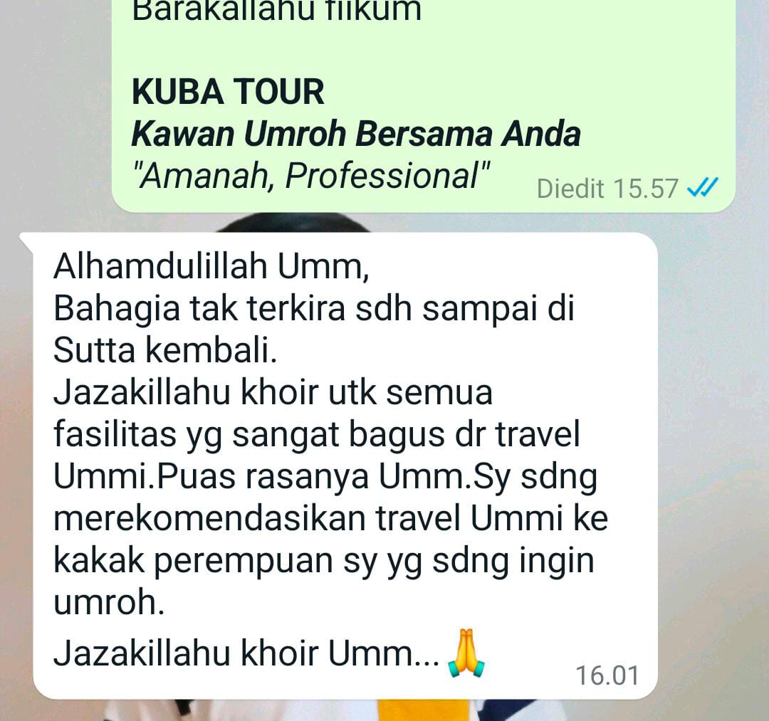 Testimoni Jamaah